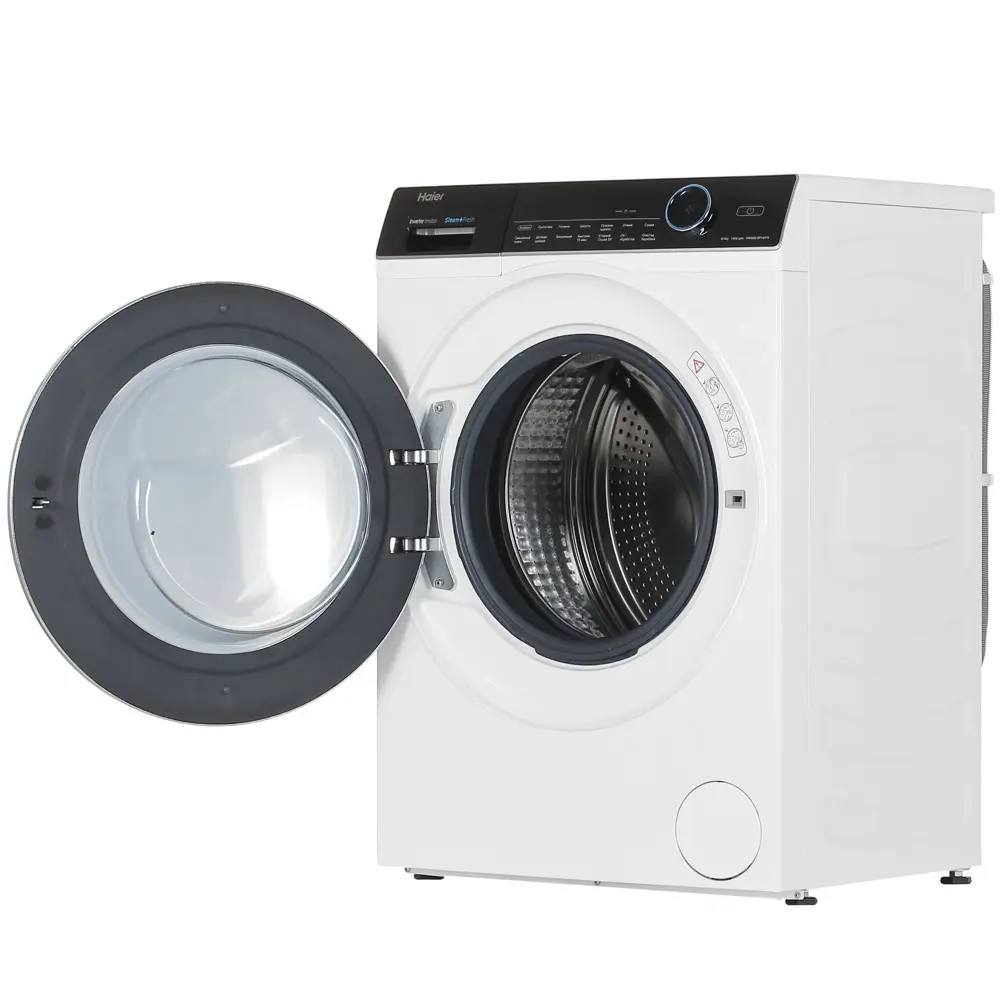 Фото 4 Стиральная машина с сушкой Haier Hwd80-bp14979 59.5x85x45 см 8 кг цвет белый Фото 4 Стиральная машина с сушкой Haier Hwd80-bp14979 59.5x85x45 см 8 кг цвет белый