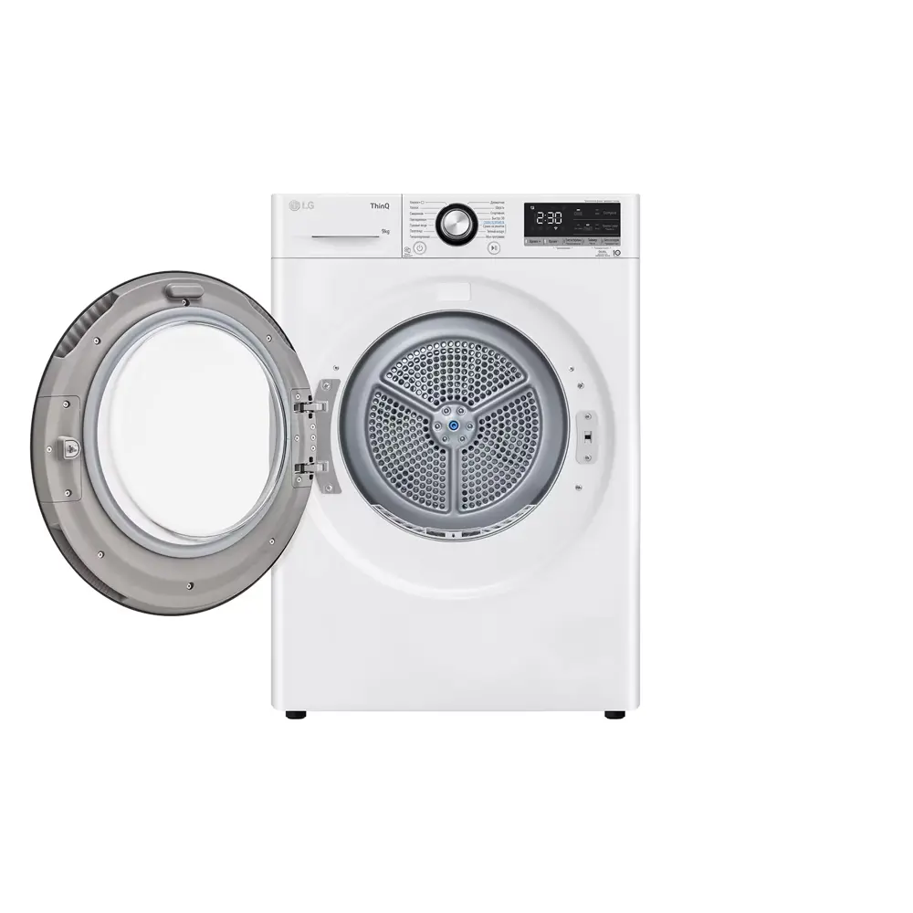 Фото 2 Сушильная машина LG DC90V3V6W с тепловым насосом 60x85x60 9 кг цвет белый Фото 2 Сушильная машина LG DC90V3V6W с тепловым насосом 60x85x60 9 кг цвет белый