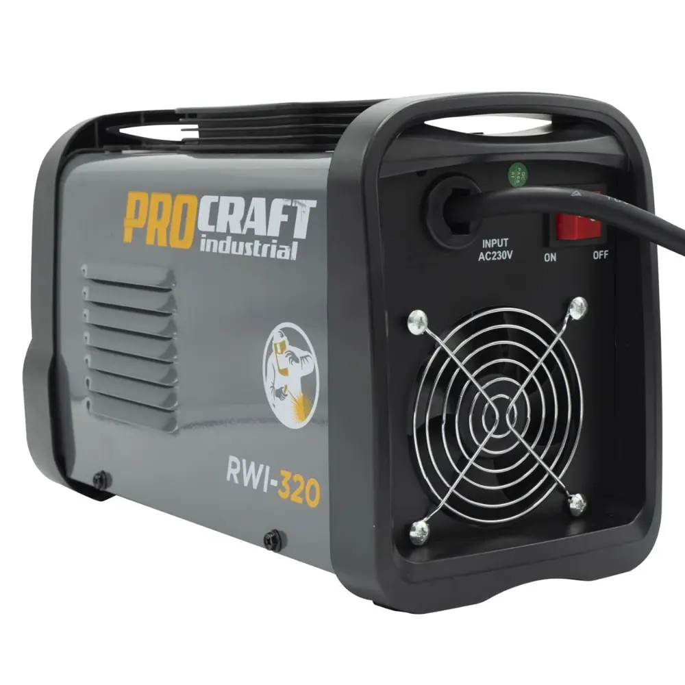 Фото 8 Сварочный аппарат инверторный Procraft RWI-320, 160 А, до 4 мм Фото 8 Сварочный аппарат инверторный Procraft RWI-320, 160 А, до 4 мм
