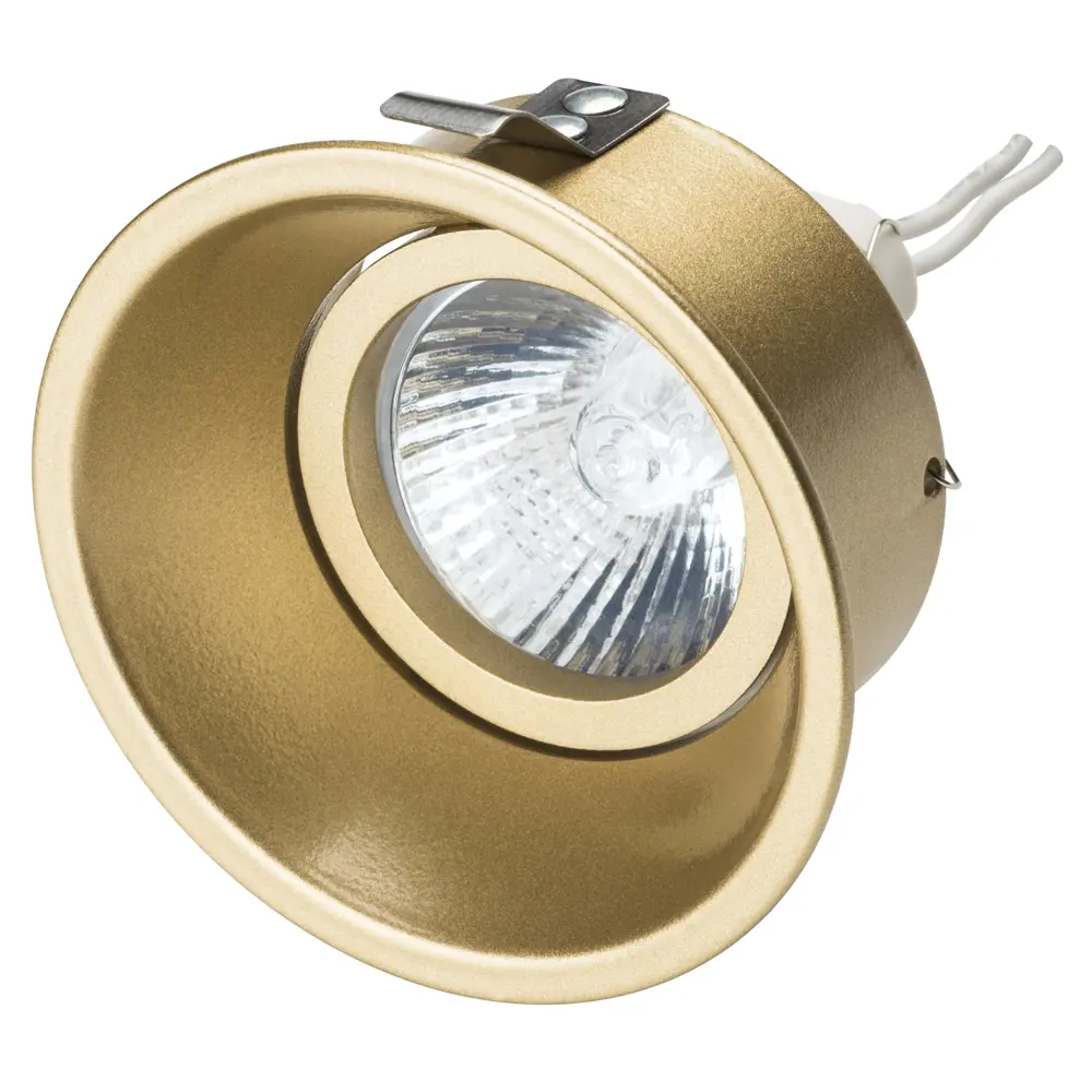 Фото Светильник точечный встраиваемый Lightstar Domino 214603-lightstar под отверстие 6.5 мм GU5.3 цвет золото Фото Светильник точечный встраиваемый Lightstar Domino 214603-lightstar под отверстие 6.5 мм GU5.3 цвет золото