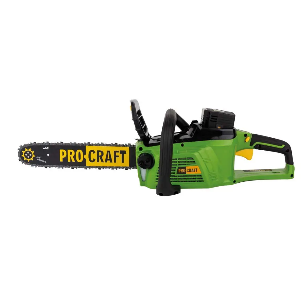 Фото 4 Пила аккумуляторная бесщёточная Procraft Pka-40li 40 В шина 35 см 1x4 Ач АКБ и ЗУ в комплекте Фото 4 Пила аккумуляторная бесщёточная Procraft Pka-40li 40 В шина 35 см 1x4 Ач АКБ и ЗУ в комплекте