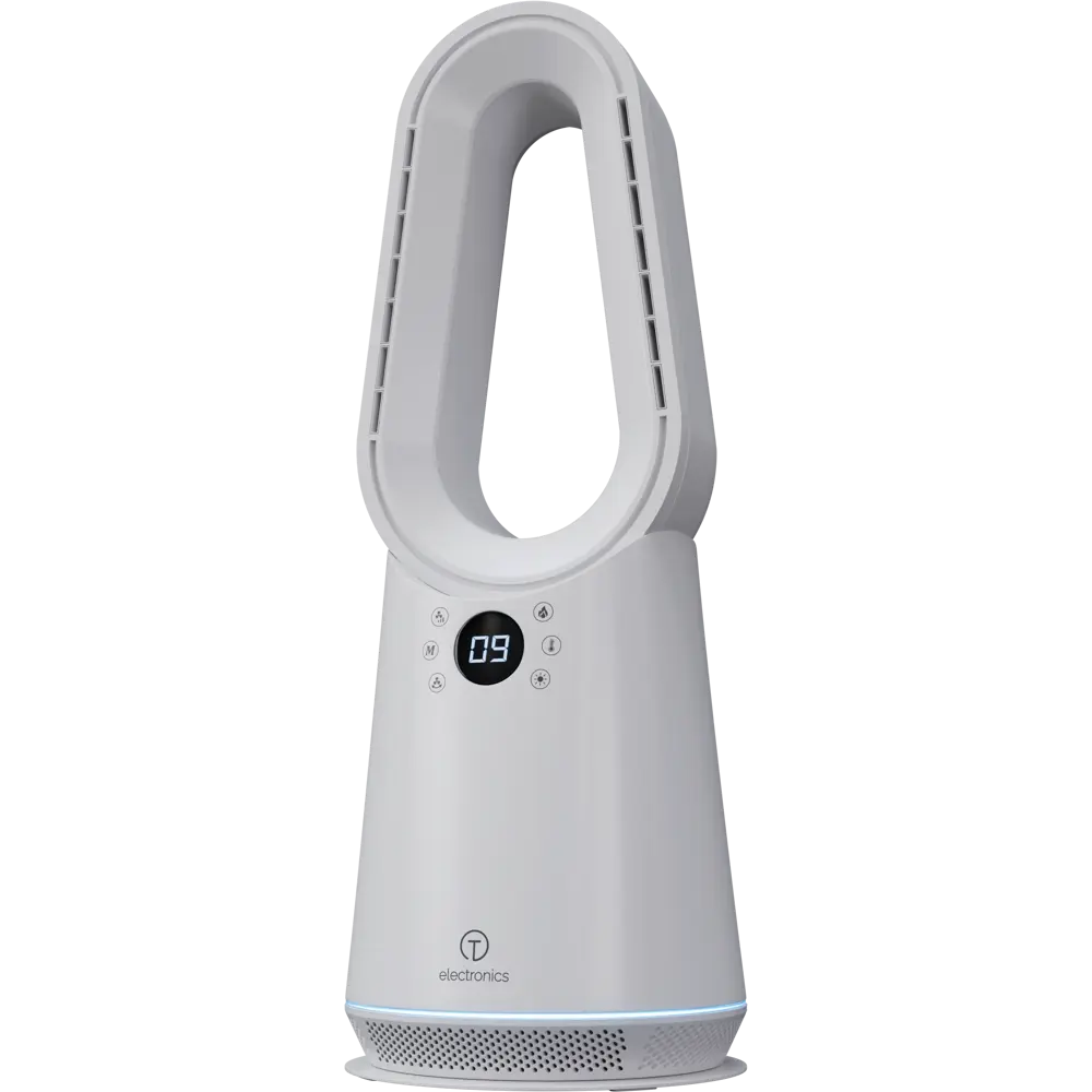 Фото Вентилятор без лопастей Titan electronics TELFAN002WHITE 30 Вт D21 см с таймером и пультом управления цвет белый Фото Вентилятор без лопастей Titan electronics TELFAN002WHITE 30 Вт D21 см с таймером и пультом управления цвет белый