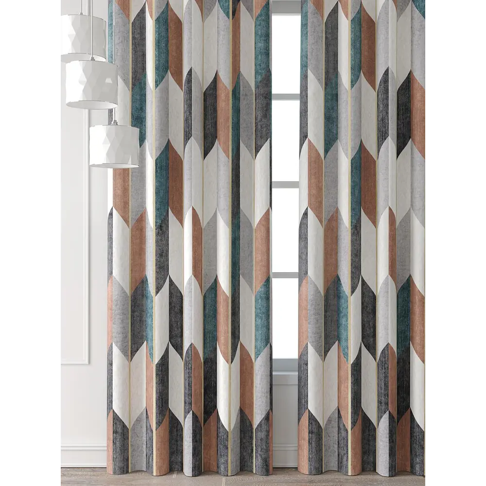 Фото 6 Комплект штор Comfy way Форнерс - 275 - 260 см CW709275260-260 на шторной ленте 260x150 см цвет бежевый Фото 6 Комплект штор Comfy way Форнерс - 275 - 260 см CW709275260-260 на шторной ленте 260x150 см цвет бежевый