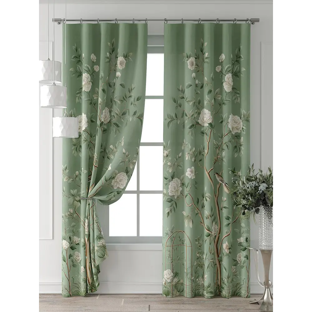 Фото 7 Комплект штор Comfy way Форнерс - 246 - 260 см CW709246260-260 на шторной ленте 260x150 см цвет бежевый Фото 7 Комплект штор Comfy way Форнерс - 246 - 260 см CW709246260-260 на шторной ленте 260x150 см цвет бежевый