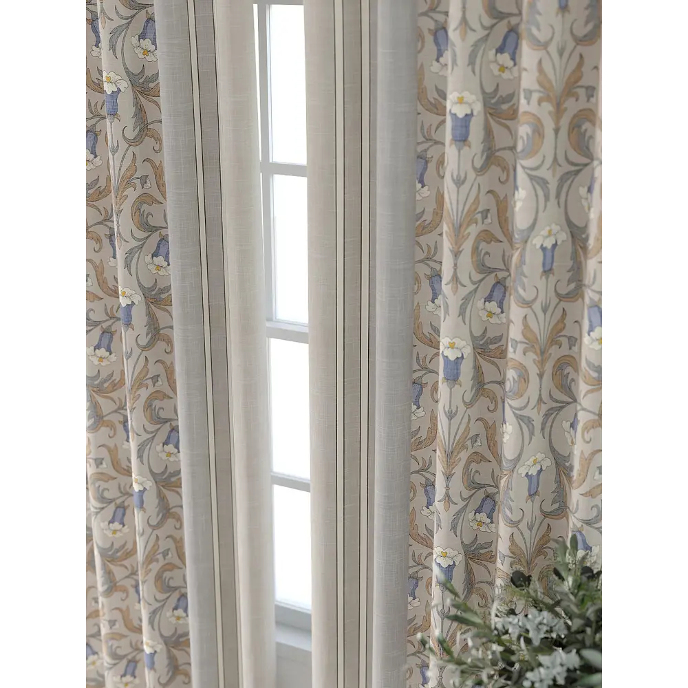 Фото 3 Комплект штор Comfy way Форнерс - 247 - 260 см CW709247260-260 на шторной ленте 260x150 см цвет бежевый Фото 3 Комплект штор Comfy way Форнерс - 247 - 260 см CW709247260-260 на шторной ленте 260x150 см цвет бежевый