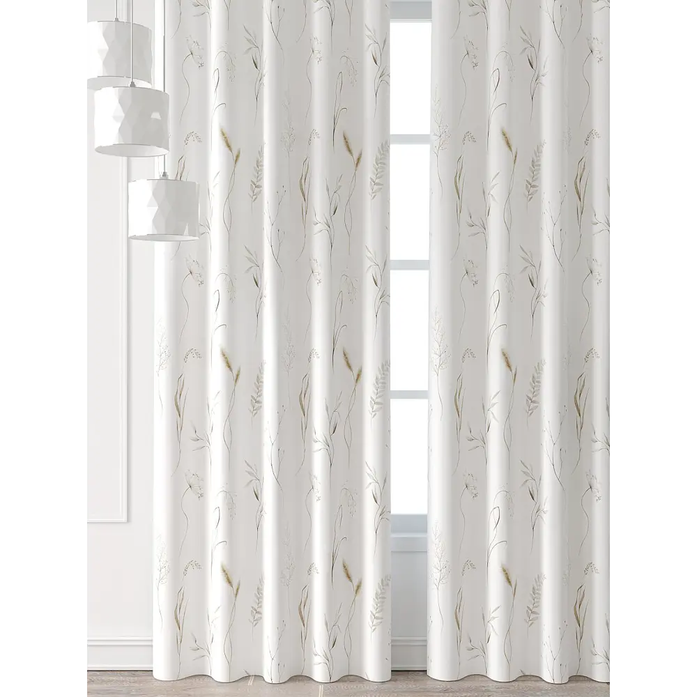 Фото 6 Комплект штор Comfy way Форнерс - 252 - 260 см CW709252260-260 на шторной ленте 260x150 см цвет бежевый Фото 6 Комплект штор Comfy way Форнерс - 252 - 260 см CW709252260-260 на шторной ленте 260x150 см цвет бежевый