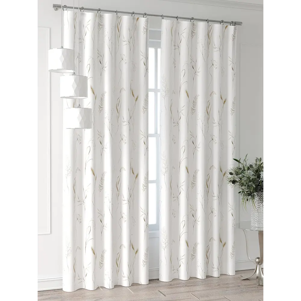 Фото 4 Комплект штор Comfy way Форнерс - 252 - 260 см CW709252260-260 на шторной ленте 260x150 см цвет бежевый Фото 4 Комплект штор Comfy way Форнерс - 252 - 260 см CW709252260-260 на шторной ленте 260x150 см цвет бежевый