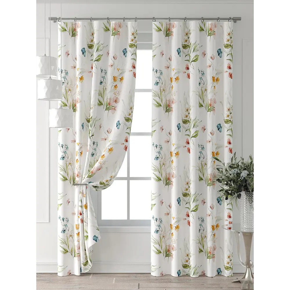 Фото 7 Комплект штор Comfy way Форнерс - 260 - 260 см CW709260260-260 на шторной ленте 260x150 см цвет белый Фото 7 Комплект штор Comfy way Форнерс - 260 - 260 см CW709260260-260 на шторной ленте 260x150 см цвет белый