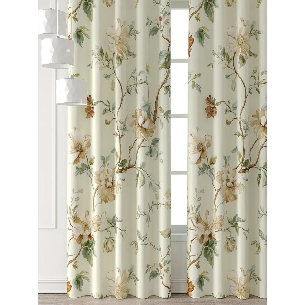 Фото 6 Комплект штор Comfy way Форнерс - 224 - 260 см CW709224260-260 на шторной ленте 260x150 см цвет бежевый Фото 6 Комплект штор Comfy way Форнерс - 224 - 260 см CW709224260-260 на шторной ленте 260x150 см цвет бежевый