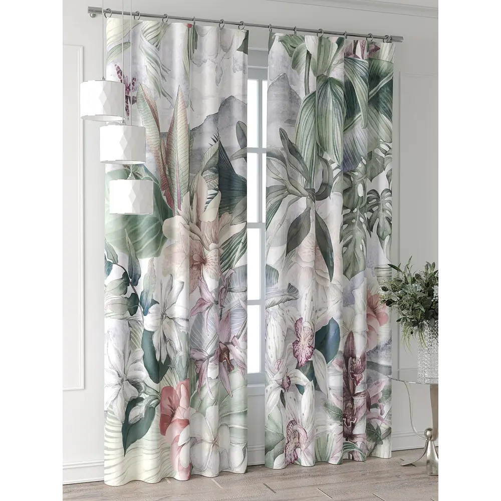 Фото 4 Комплект штор Comfy way Форнерс - 230 - 260 см CW709230260-260 на шторной ленте 260x150 см цвет бежевый Фото 4 Комплект штор Comfy way Форнерс - 230 - 260 см CW709230260-260 на шторной ленте 260x150 см цвет бежевый