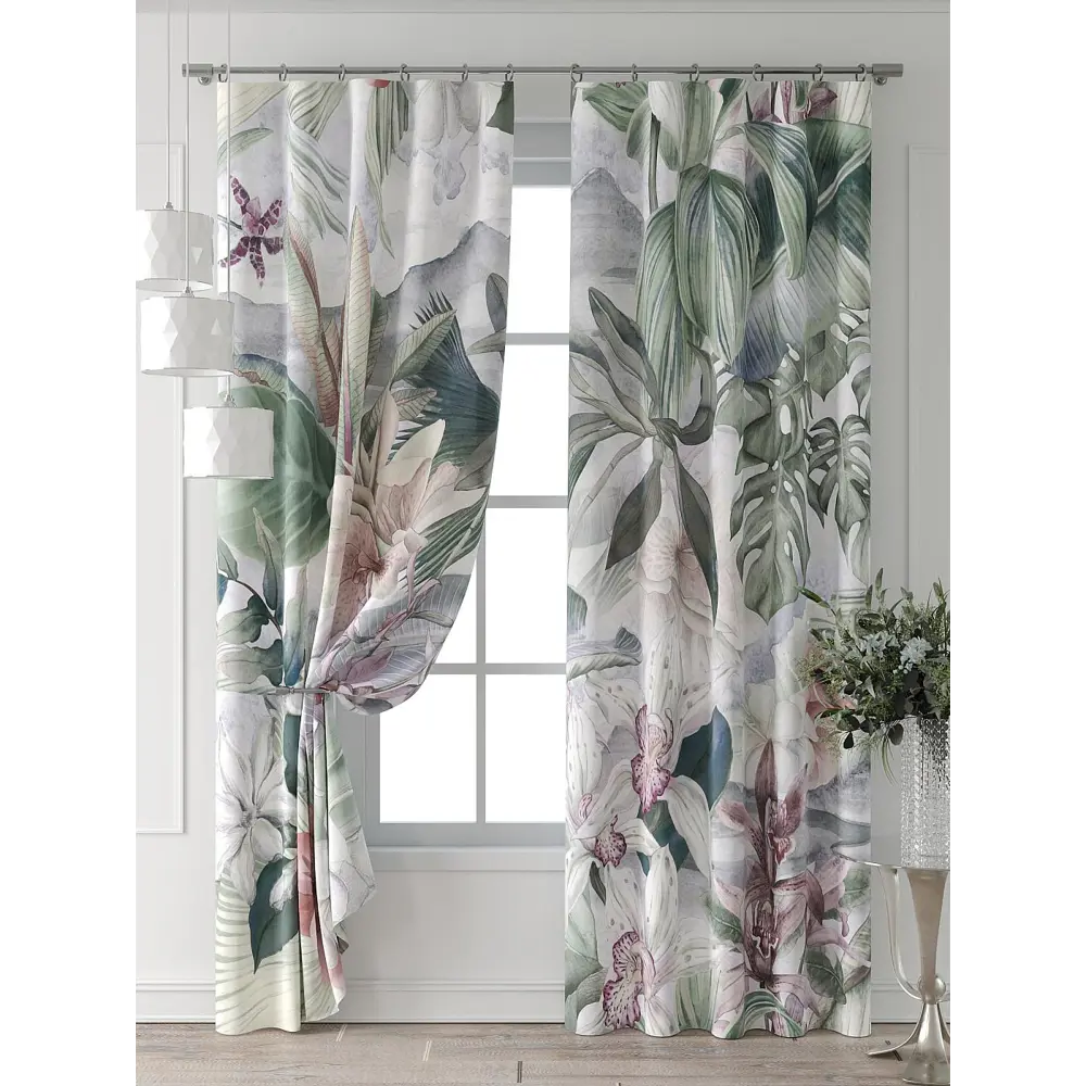Фото 7 Комплект штор Comfy way Форнерс - 230 - 260 см CW709230260-260 на шторной ленте 260x150 см цвет бежевый Фото 7 Комплект штор Comfy way Форнерс - 230 - 260 см CW709230260-260 на шторной ленте 260x150 см цвет бежевый