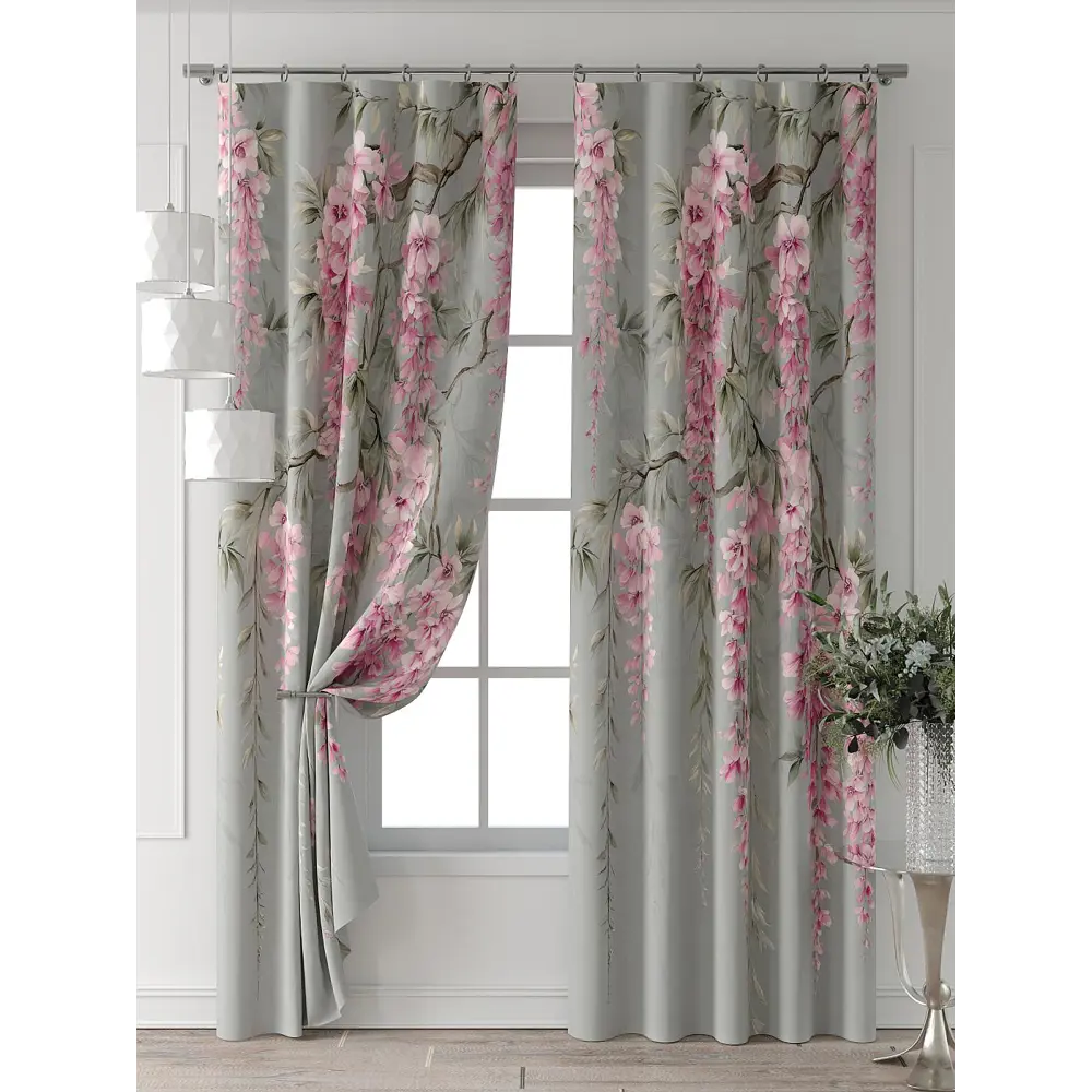Фото 7 Комплект штор Comfy way Форнерс - 233 - 260 см CW709233260-260 на шторной ленте 260x150 см цвет зеленый Фото 7 Комплект штор Comfy way Форнерс - 233 - 260 см CW709233260-260 на шторной ленте 260x150 см цвет зеленый