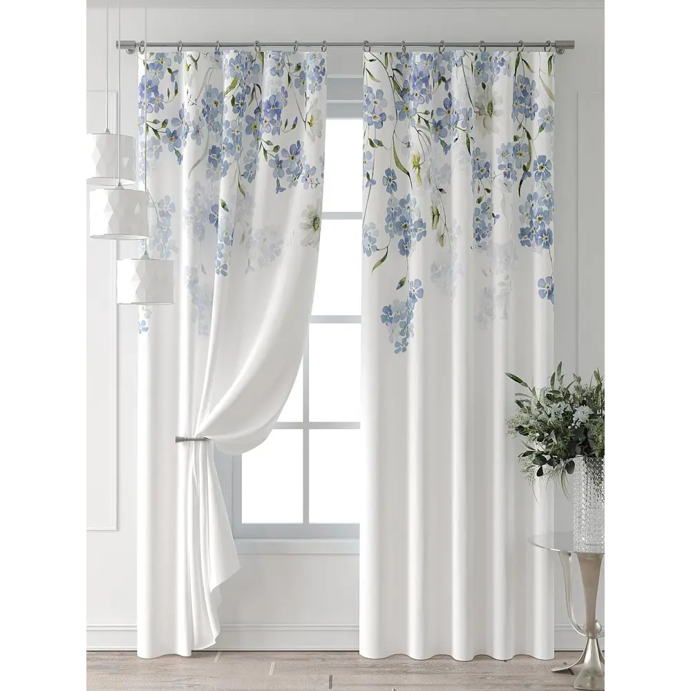 Фото 7 Комплект штор Comfy way Форнерс - 236 - 260 см CW709236260-260 на шторной ленте 260x150 см цвет белый Фото 7 Комплект штор Comfy way Форнерс - 236 - 260 см CW709236260-260 на шторной ленте 260x150 см цвет белый