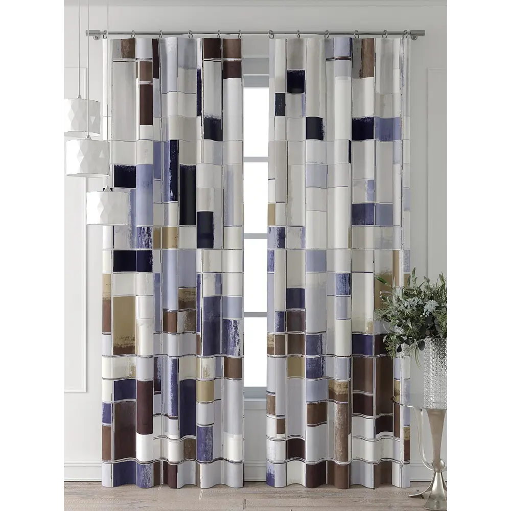 Фото 2 Комплект штор Comfy way Форнерс - 240 - 260 см CW709240260-260 на шторной ленте 260x150 см цвет бежевый Фото 2 Комплект штор Comfy way Форнерс - 240 - 260 см CW709240260-260 на шторной ленте 260x150 см цвет бежевый