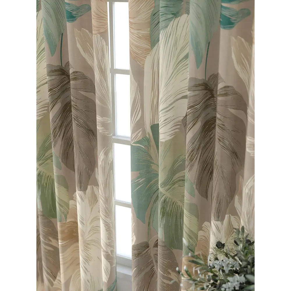 Фото 3 Комплект штор Comfy way Форнерс - 221 - 240 см CW709221240-240 на шторной ленте 240x150 см цвет бежевый Фото 3 Комплект штор Comfy way Форнерс - 221 - 240 см CW709221240-240 на шторной ленте 240x150 см цвет бежевый