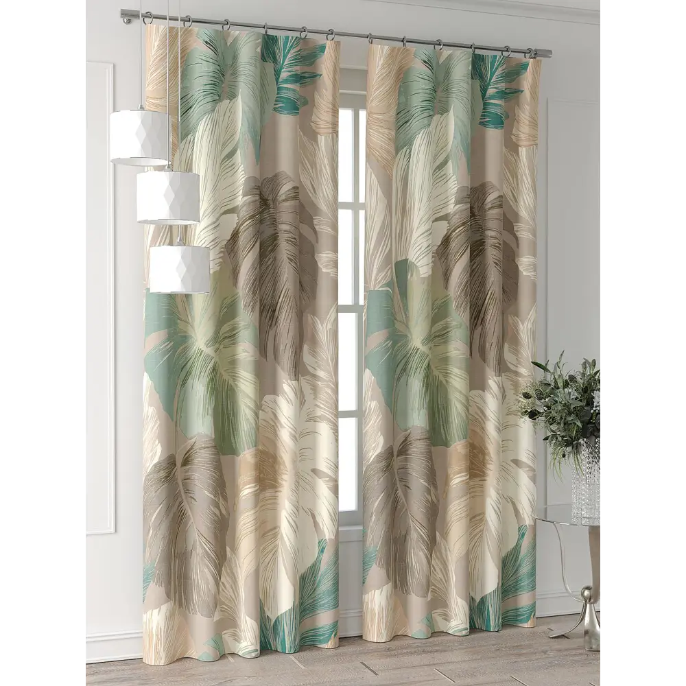 Фото 4 Комплект штор Comfy way Форнерс - 221 - 240 см CW709221240-240 на шторной ленте 240x150 см цвет бежевый Фото 4 Комплект штор Comfy way Форнерс - 221 - 240 см CW709221240-240 на шторной ленте 240x150 см цвет бежевый
