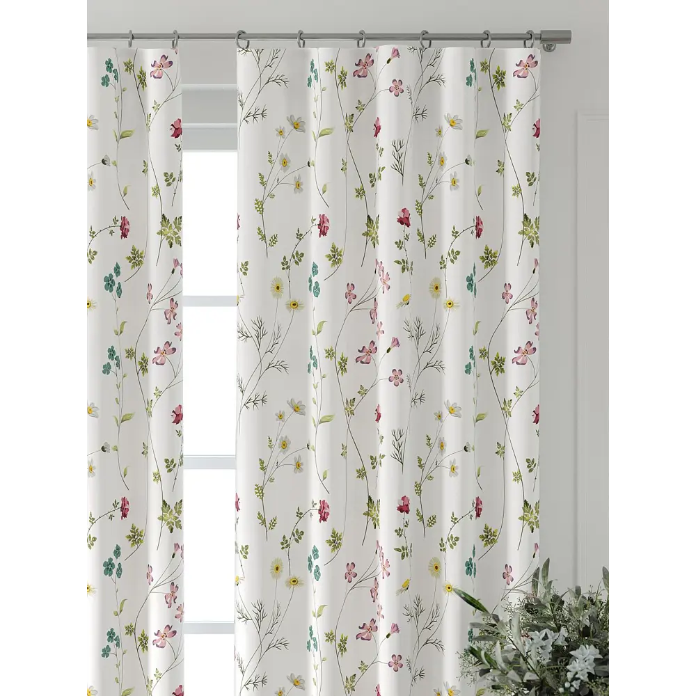 Фото 5 Комплект штор Comfy way Форнерс - 234 - 240 см CW709234240-240 на шторной ленте 240x150 см цвет белый Фото 5 Комплект штор Comfy way Форнерс - 234 - 240 см CW709234240-240 на шторной ленте 240x150 см цвет белый