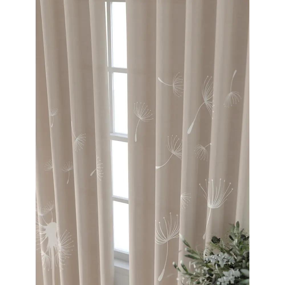 Фото 3 Комплект штор Comfy way Форнерс - 242 - 240 см CW709242240-240 на шторной ленте 240x150 см цвет бежевый Фото 3 Комплект штор Comfy way Форнерс - 242 - 240 см CW709242240-240 на шторной ленте 240x150 см цвет бежевый