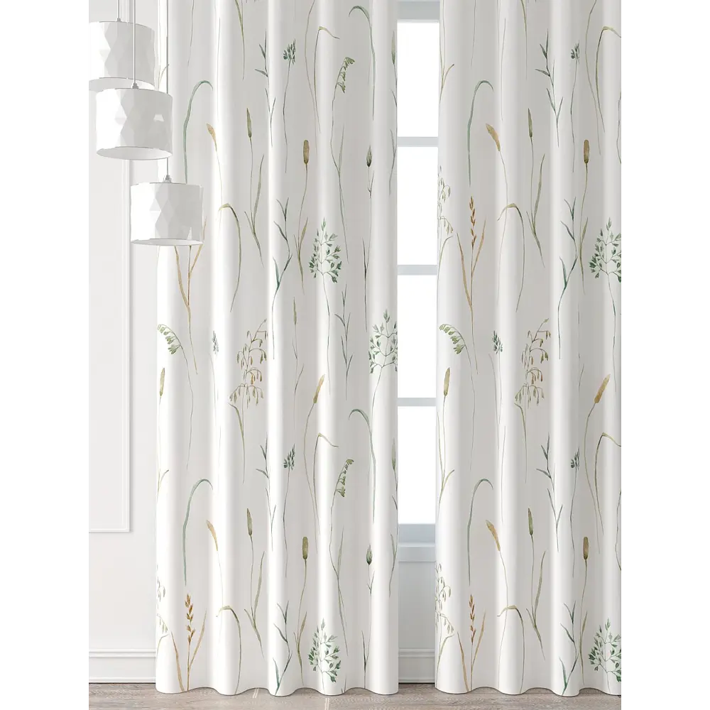 Фото 6 Комплект штор Comfy way Форнерс - 251 - 240 см CW709251240-240 на шторной ленте 240x150 см цвет бежевый Фото 6 Комплект штор Comfy way Форнерс - 251 - 240 см CW709251240-240 на шторной ленте 240x150 см цвет бежевый