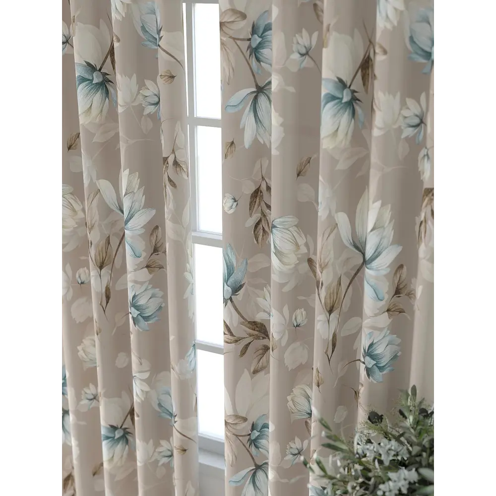 Фото 3 Комплект штор Comfy way Форнерс - 254 - 240 см CW709254240-240 на шторной ленте 240x150 см цвет бежевый Фото 3 Комплект штор Comfy way Форнерс - 254 - 240 см CW709254240-240 на шторной ленте 240x150 см цвет бежевый