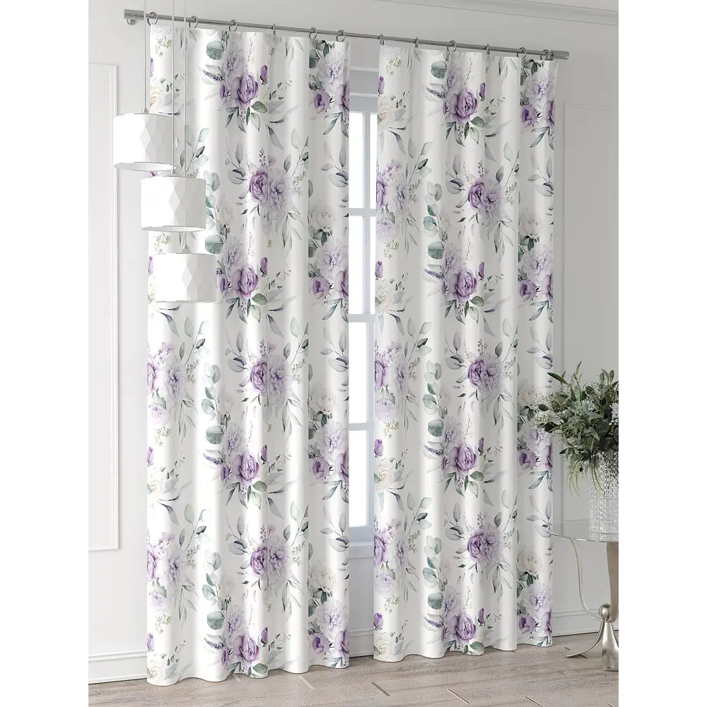 Фото 4 Комплект штор Comfy way Форнерс - 255 - 240 см CW709255240-240 на шторной ленте 240x150 см цвет белый Фото 4 Комплект штор Comfy way Форнерс - 255 - 240 см CW709255240-240 на шторной ленте 240x150 см цвет белый