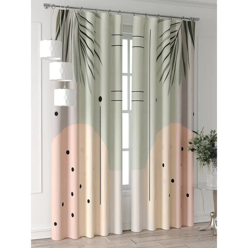 Фото 4 Комплект штор Comfy way Форнерс - 261 - 240 см CW709261240-240 на шторной ленте 240x150 см цвет бежевый Фото 4 Комплект штор Comfy way Форнерс - 261 - 240 см CW709261240-240 на шторной ленте 240x150 см цвет бежевый
