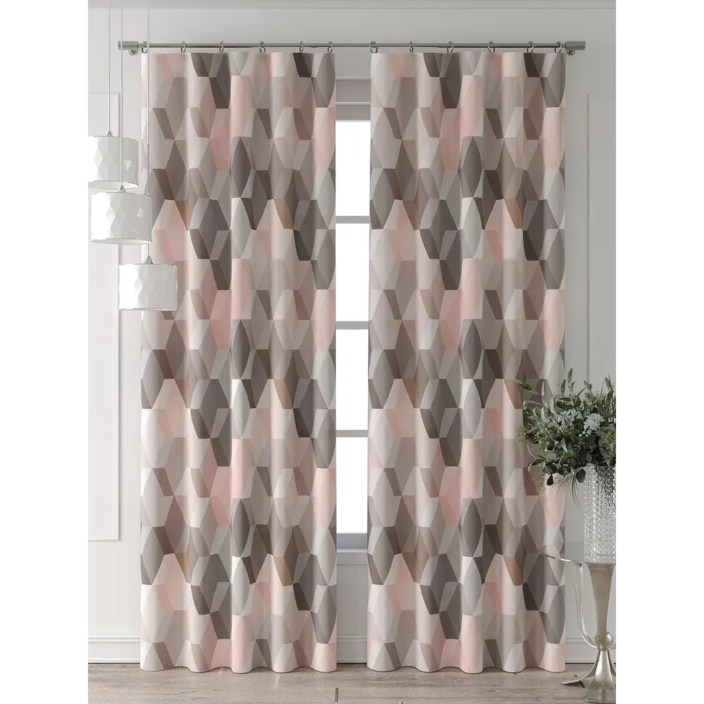 Фото 2 Комплект штор Comfy way Форнерс - 274 - 240 см CW709274240-240 на шторной ленте 240x150 см цвет бежевый Фото 2 Комплект штор Comfy way Форнерс - 274 - 240 см CW709274240-240 на шторной ленте 240x150 см цвет бежевый