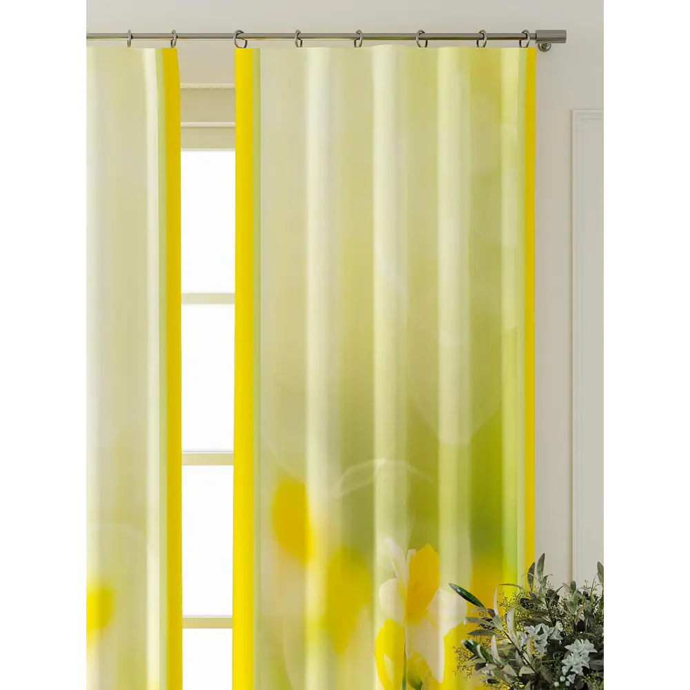 Фото 4 Комплект штор Comfy way Фриости - 44 - 260 см CW711044260-260 на шторной ленте 260x150 см цвет зеленый Фото 4 Комплект штор Comfy way Фриости - 44 - 260 см CW711044260-260 на шторной ленте 260x150 см цвет зеленый
