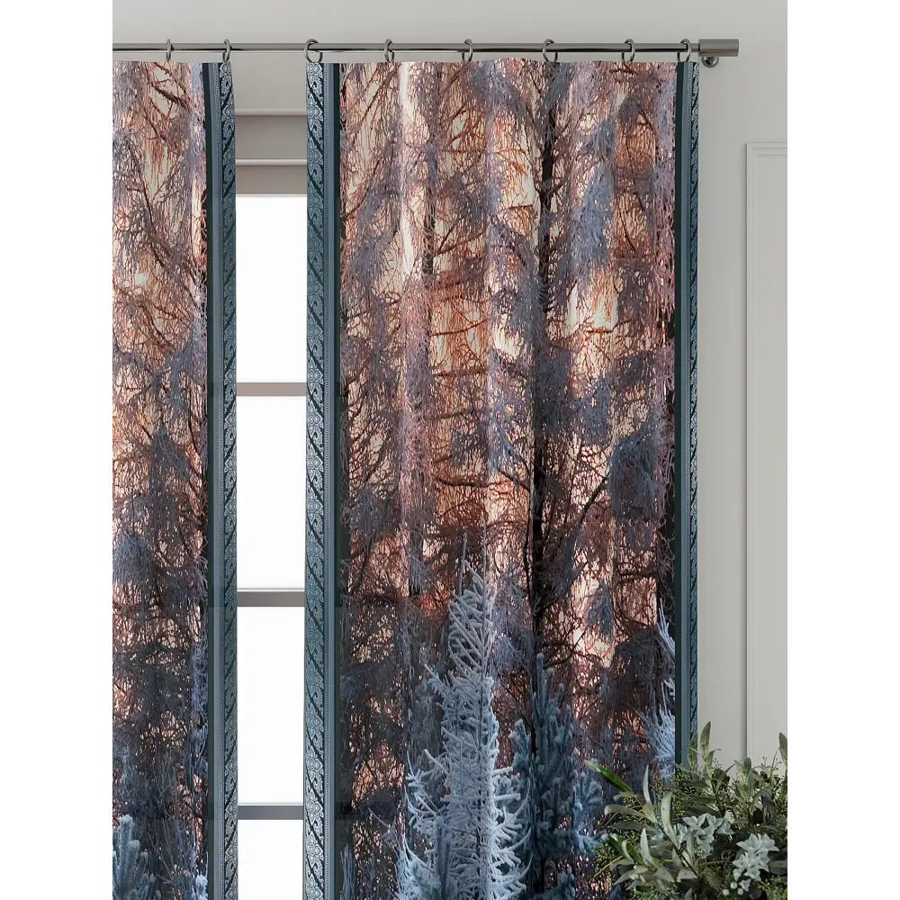 Фото 4 Комплект штор Comfy way Фриости - 47 - 260 см CW711047260-260 на шторной ленте 260x150 см цвет бежевый Фото 4 Комплект штор Comfy way Фриости - 47 - 260 см CW711047260-260 на шторной ленте 260x150 см цвет бежевый