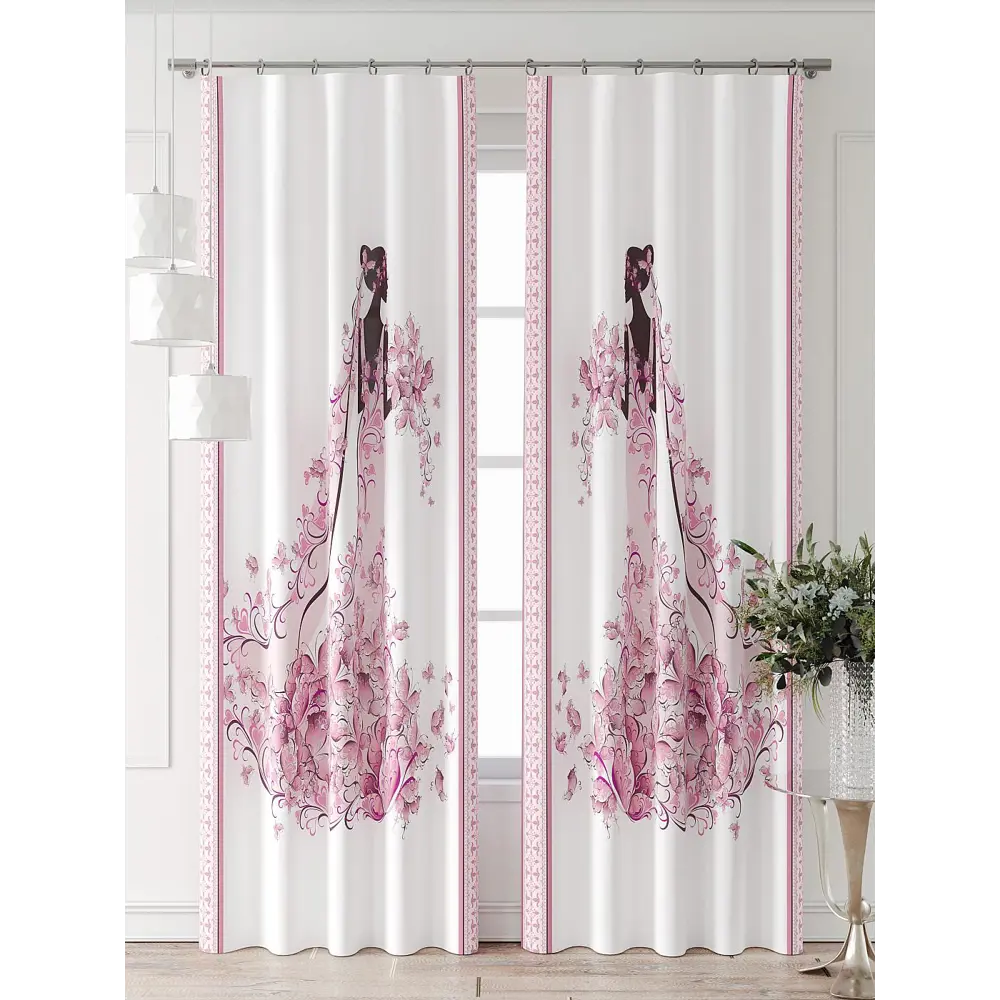 Фото 7 Комплект штор Comfy way Фриости - 69 - 260 см CW711069260-260 на шторной ленте 260x150 см цвет белый Фото 7 Комплект штор Comfy way Фриости - 69 - 260 см CW711069260-260 на шторной ленте 260x150 см цвет белый