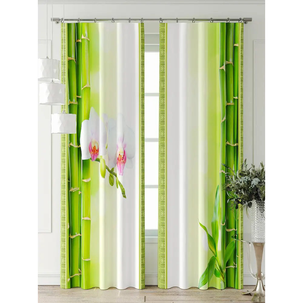 Фото 7 Комплект штор Comfy way Фриости - 70 - 260 см CW711070260-260 на шторной ленте 260x150 см цвет белый Фото 7 Комплект штор Comfy way Фриости - 70 - 260 см CW711070260-260 на шторной ленте 260x150 см цвет белый