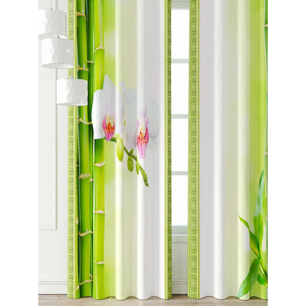 Фото 3 Комплект штор Comfy way Фриости - 70 - 260 см CW711070260-260 на шторной ленте 260x150 см цвет белый Фото 3 Комплект штор Comfy way Фриости - 70 - 260 см CW711070260-260 на шторной ленте 260x150 см цвет белый
