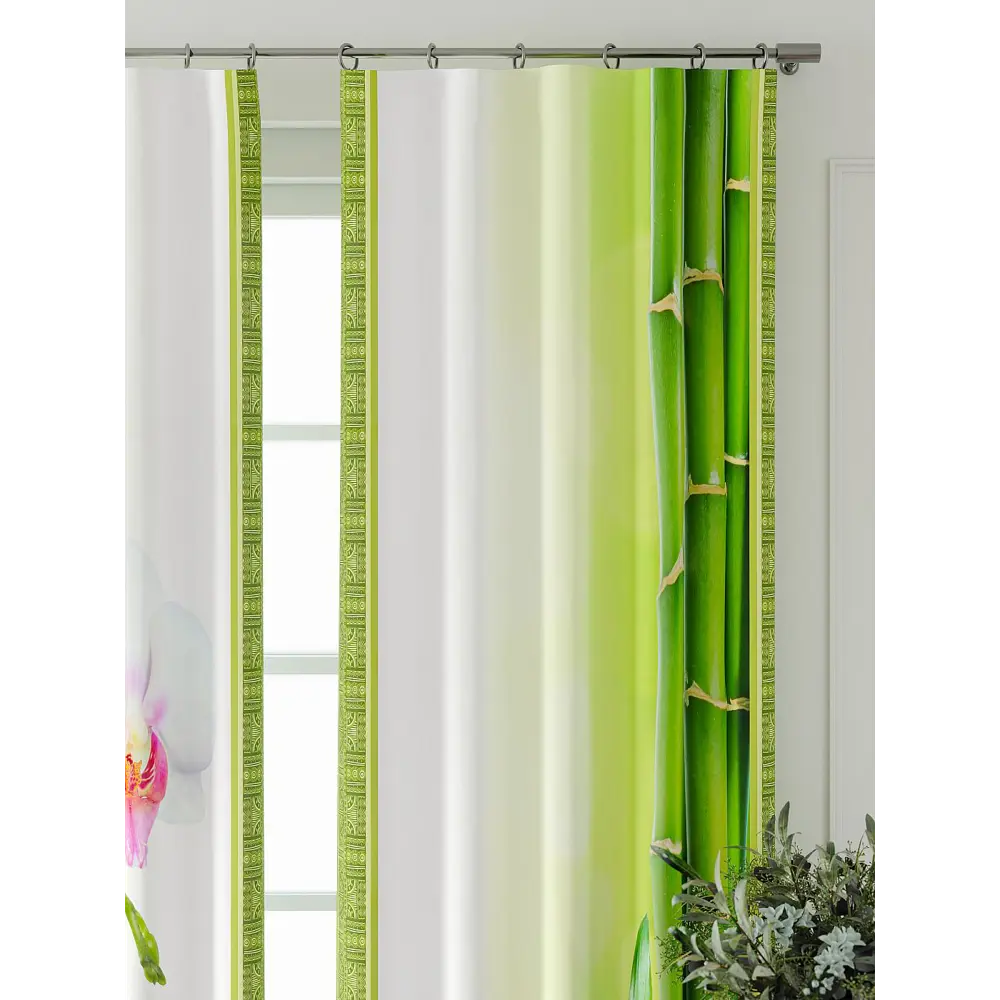 Фото 4 Комплект штор Comfy way Фриости - 70 - 260 см CW711070260-260 на шторной ленте 260x150 см цвет белый Фото 4 Комплект штор Comfy way Фриости - 70 - 260 см CW711070260-260 на шторной ленте 260x150 см цвет белый