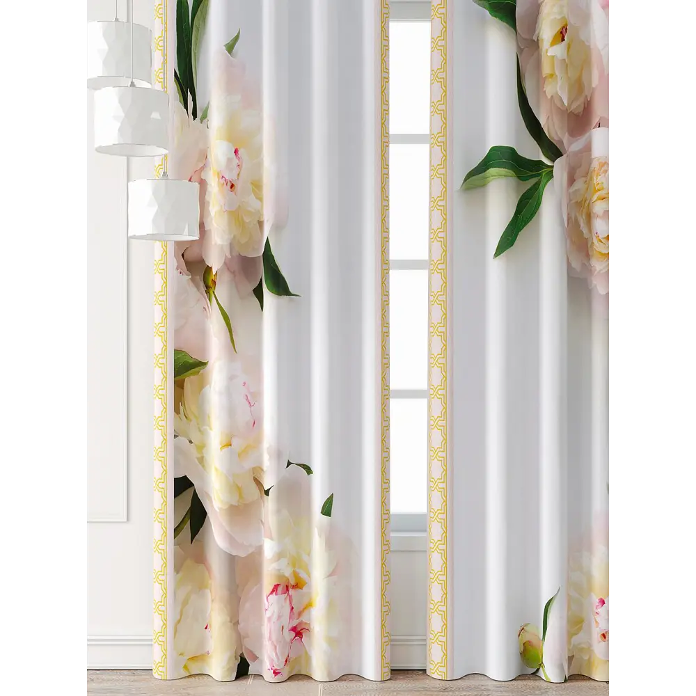 Фото 3 Комплект штор Comfy way Фриости - 72 - 260 см CW711072260-260 на шторной ленте 260x150 см цвет бежевый Фото 3 Комплект штор Comfy way Фриости - 72 - 260 см CW711072260-260 на шторной ленте 260x150 см цвет бежевый