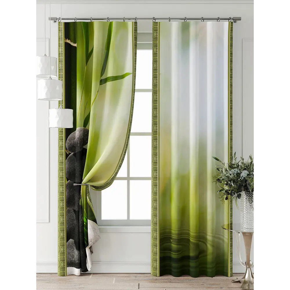 Фото 6 Комплект штор Comfy way Фриости - 21 - 240 см CW711021240-240 на шторной ленте 240x150 см цвет белый Фото 6 Комплект штор Comfy way Фриости - 21 - 240 см CW711021240-240 на шторной ленте 240x150 см цвет белый