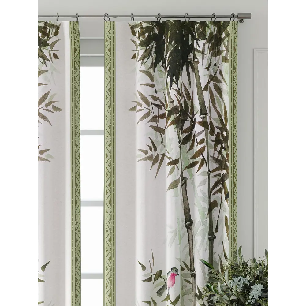 Фото 4 Комплект штор Comfy way Фриости - 31 - 240 см CW711031240-240 на шторной ленте 240x150 см цвет белый Фото 4 Комплект штор Comfy way Фриости - 31 - 240 см CW711031240-240 на шторной ленте 240x150 см цвет белый