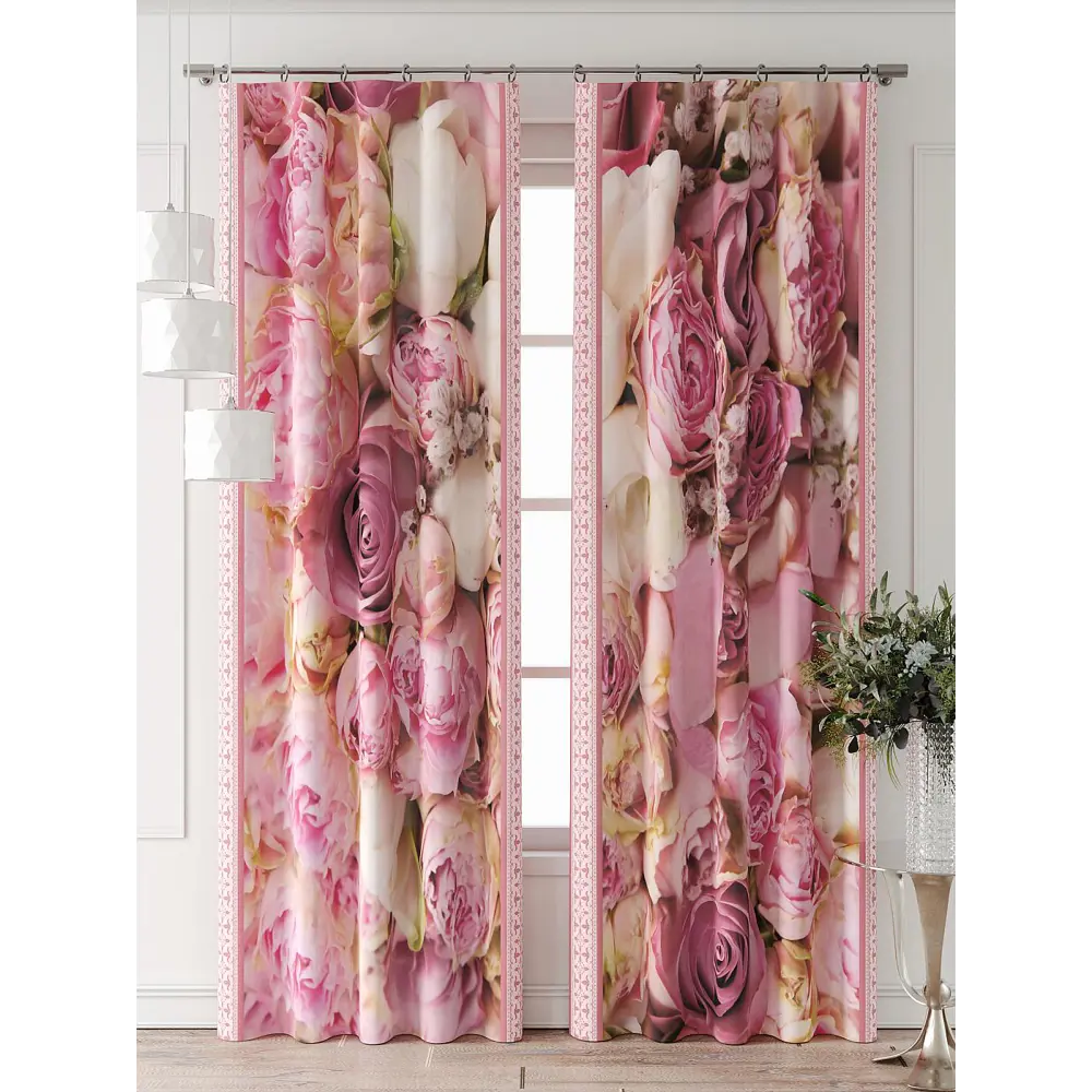 Фото 7 Комплект штор Comfy way Фриости - 54 - 240 см CW711054240-240 на шторной ленте 240x150 см цвет бежевый Фото 7 Комплект штор Comfy way Фриости - 54 - 240 см CW711054240-240 на шторной ленте 240x150 см цвет бежевый