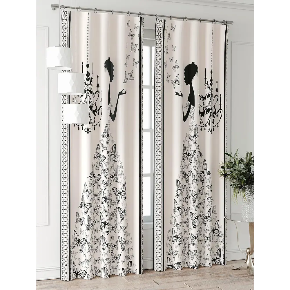Фото 2 Комплект штор Comfy way Фриости - 71 - 240 см CW711071240-240 на шторной ленте 240x150 см цвет бежевый Фото 2 Комплект штор Comfy way Фриости - 71 - 240 см CW711071240-240 на шторной ленте 240x150 см цвет бежевый