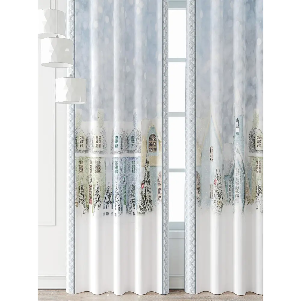 Фото 3 Комплект штор Comfy way Фриости - 68 - 240 см CW711068240-240 на шторной ленте 240x150 см цвет белый Фото 3 Комплект штор Comfy way Фриости - 68 - 240 см CW711068240-240 на шторной ленте 240x150 см цвет белый