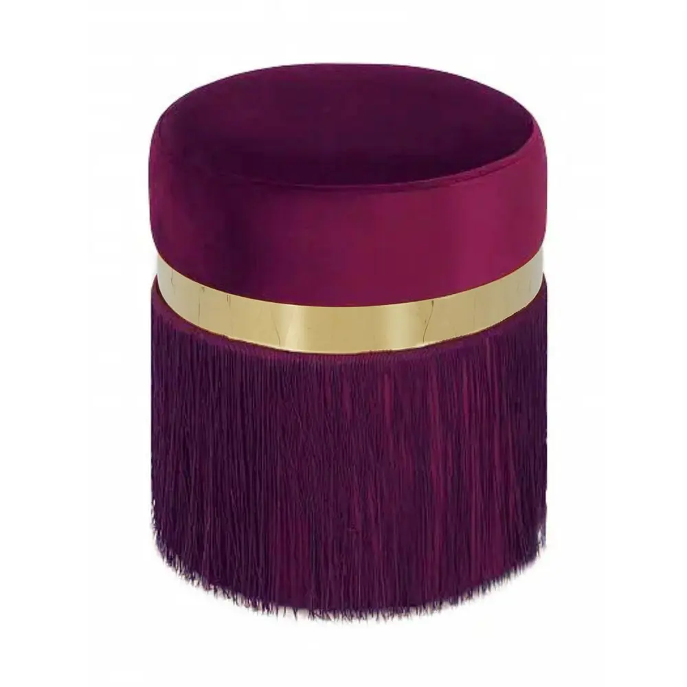 Фото 5 Пуф велюр Огого обстановочка! винный 44 x 50 см Фото 5 Пуф велюр Огого обстановочка! винный 44 x 50 см