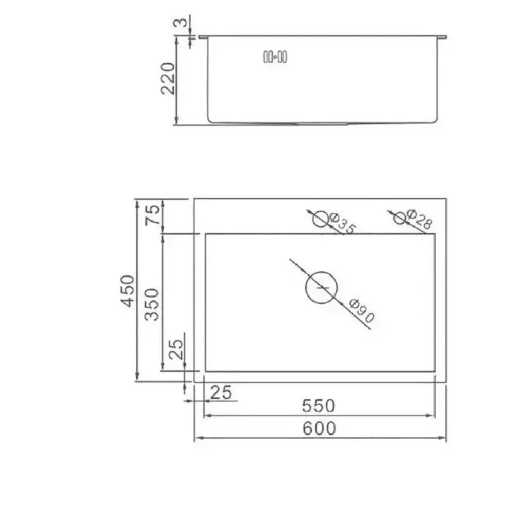 Фото 3 Мойка для кухни нержавеющая GLYPH 60х45 рифленая с PVD покрытием графит. Смеситель Сифон с ведерком дозатор коландер. Фото 3 Мойка для кухни нержавеющая GLYPH 60х45 рифленая с PVD покрытием графит. Смеситель Сифон с ведерком дозатор коландер.