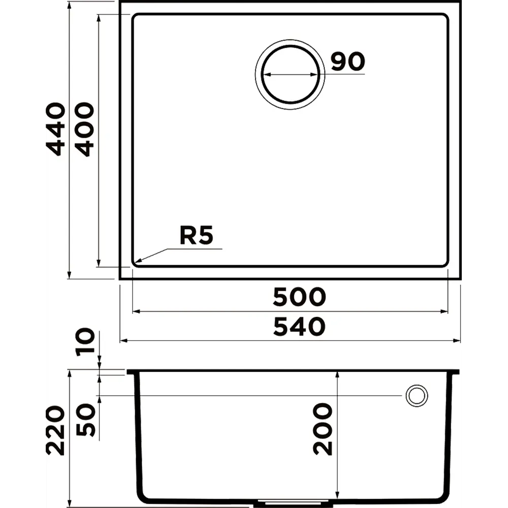 Фото 2 Кухонная мойка OMOIKIRI Bosen 54-U-SA 54x44см искусственный гранит/бежевый Фото 2 Кухонная мойка OMOIKIRI Bosen 54-U-SA 54x44см искусственный гранит/бежевый