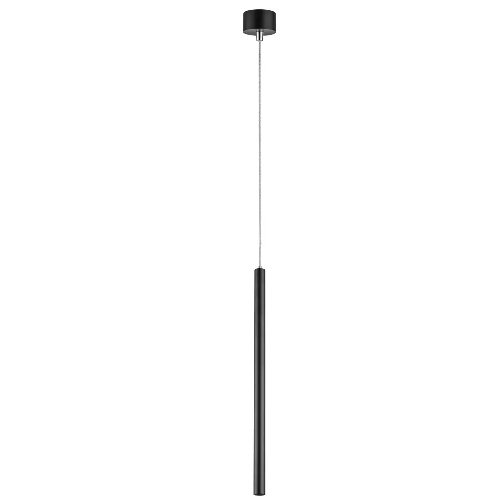 Фото Светильник подвесной светодиодный Lightstar Tubo 747237 2 м² нейтральный белый свет цвет черный Фото Светильник подвесной светодиодный Lightstar Tubo 747237 2 м² нейтральный белый свет цвет черный