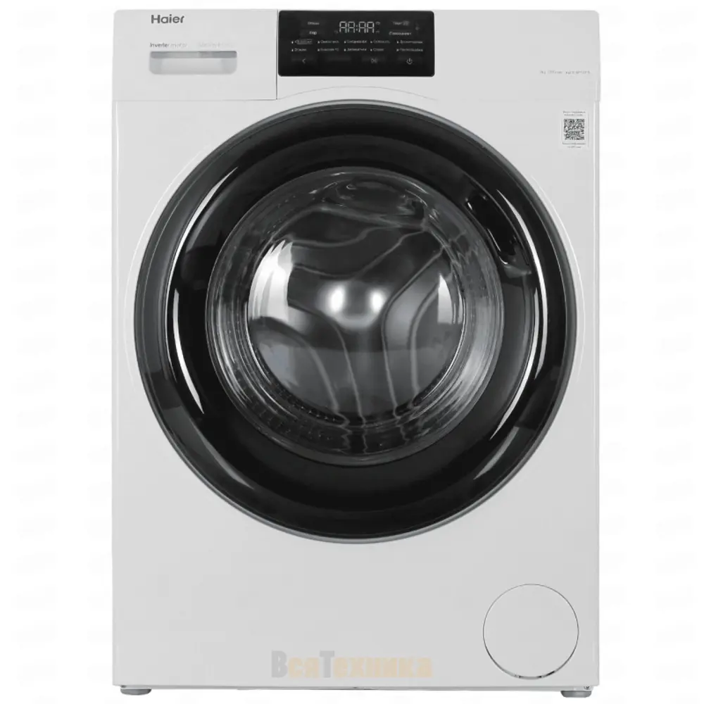 Фото Стиральная машина Haier Hw70-bp12919 59.5x85x39.4 см 7 кг цвет белый Фото Стиральная машина Haier Hw70-bp12919 59.5x85x39.4 см 7 кг цвет белый