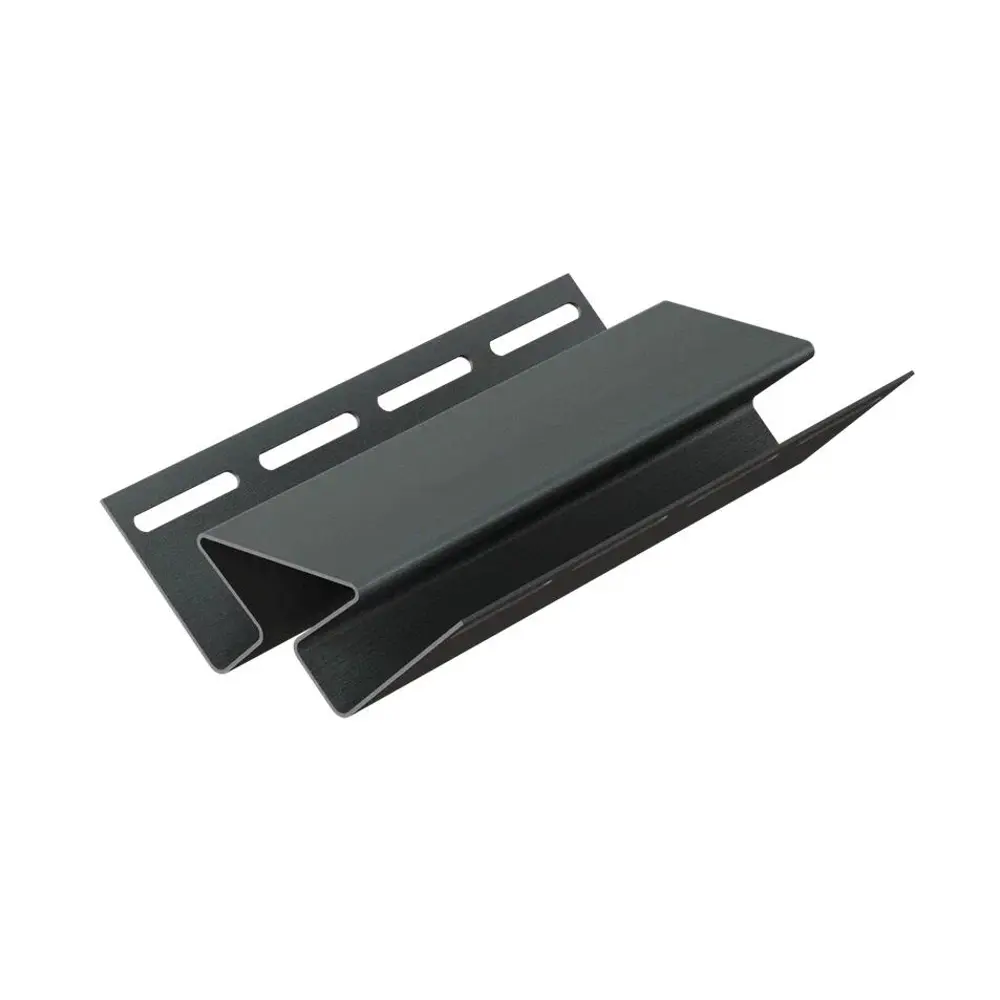 Фото Внутренний угол для фасадных панелей цвет графит Фото Внутренний угол для фасадных панелей цвет графит