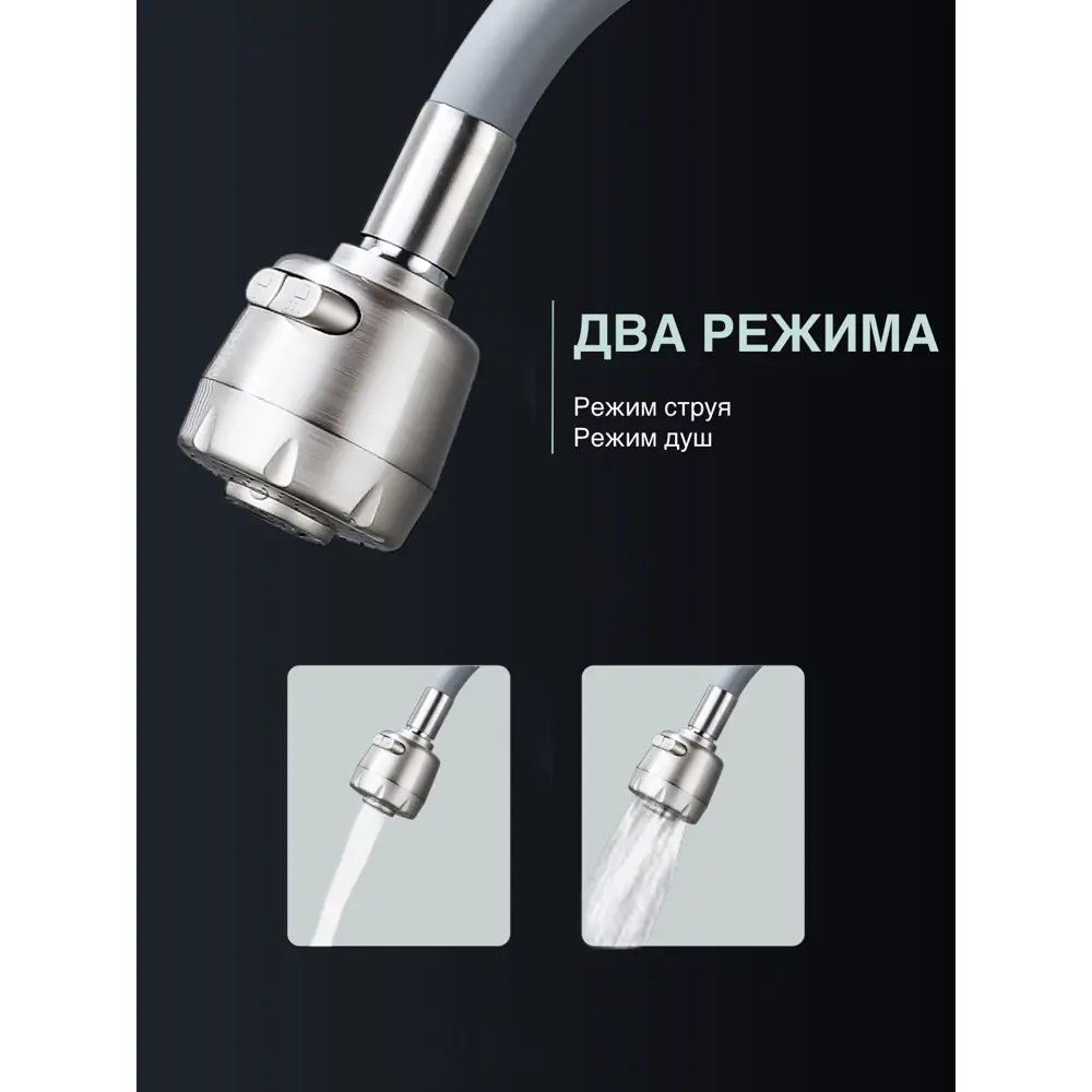 Фото 6 Смеситель для кухни SHIMIZU Grey-s smz 10065113 Фото 6 Смеситель для кухни SHIMIZU Grey-s smz 10065113