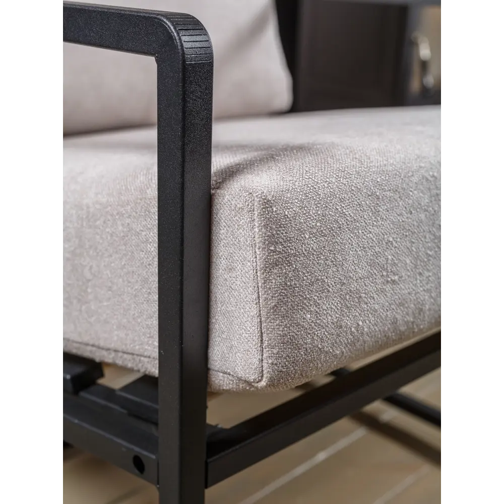 Фото 6 Набор садовой мебели Estente Mateo металл бежево-серый диван 2 кресла Фото 6 Набор садовой мебели Estente Mateo металл бежево-серый диван 2 кресла