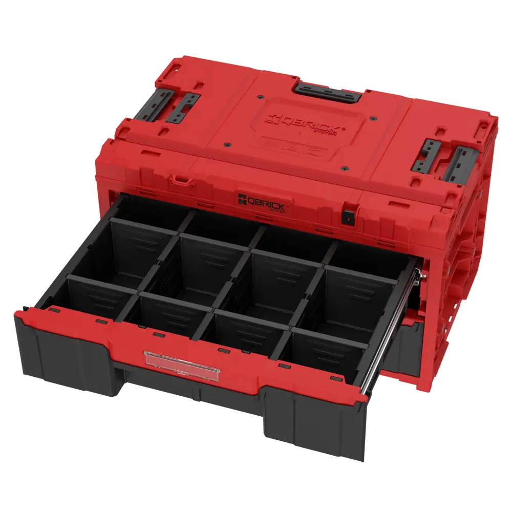 Фото 2 Ящик для инструментов Qbrick System QS ONE Drawer 2 Toolbox 2.0 Red Ultra HD 600x400x360 мм, пластик Фото 2 Ящик для инструментов Qbrick System QS ONE Drawer 2 Toolbox 2.0 Red Ultra HD 600x400x360 мм, пластик
