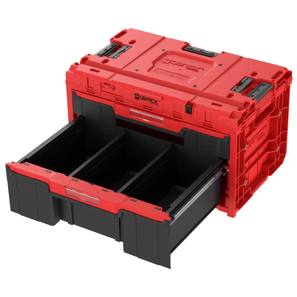 Фото 4 Ящик для инструментов Qbrick System QS One Drawer 2 Plus Toolbox 2.0 Red Ultra HD Custom 38x58.70x34 см, abs-пластик Фото 4 Ящик для инструментов Qbrick System QS One Drawer 2 Plus Toolbox 2.0 Red Ultra HD Custom 38x58.70x34 см, abs-пластик