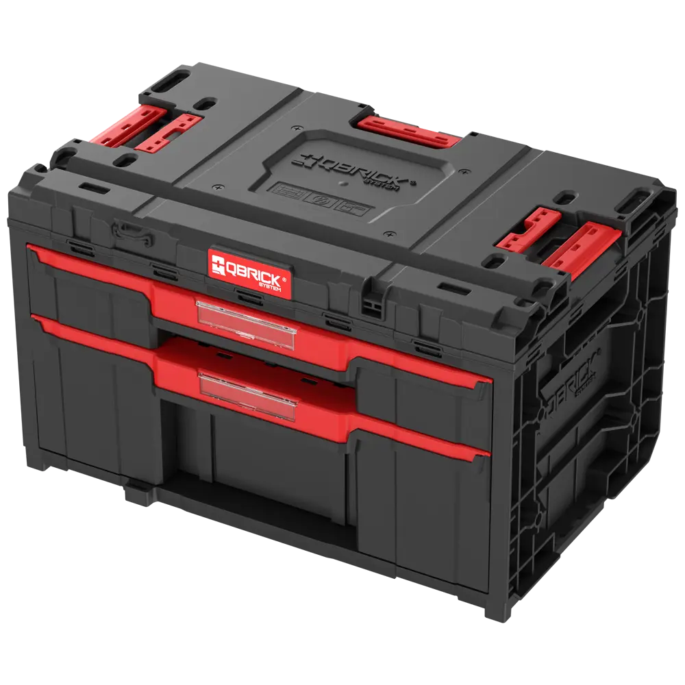 Фото 3 Ящик для инструментов Qbrick System QS ONE Drawer 2 Plus Toolbox 2.0 587x380x340 мм, пластик